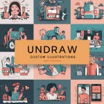 Unleash Your Creativity with Custom Illustrations from unDraw